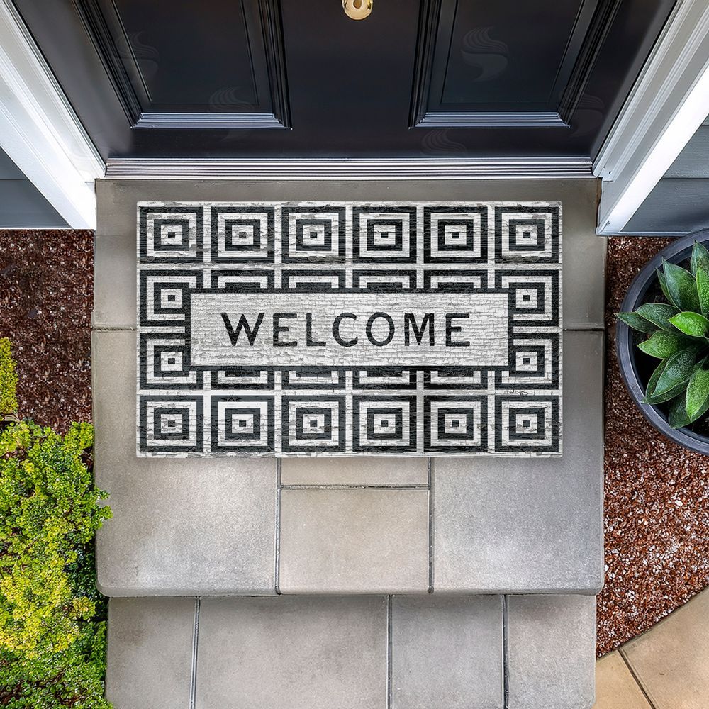 Tim Coffey | Modern Urban Farmhouse Welcome Non-Woven Door Mat