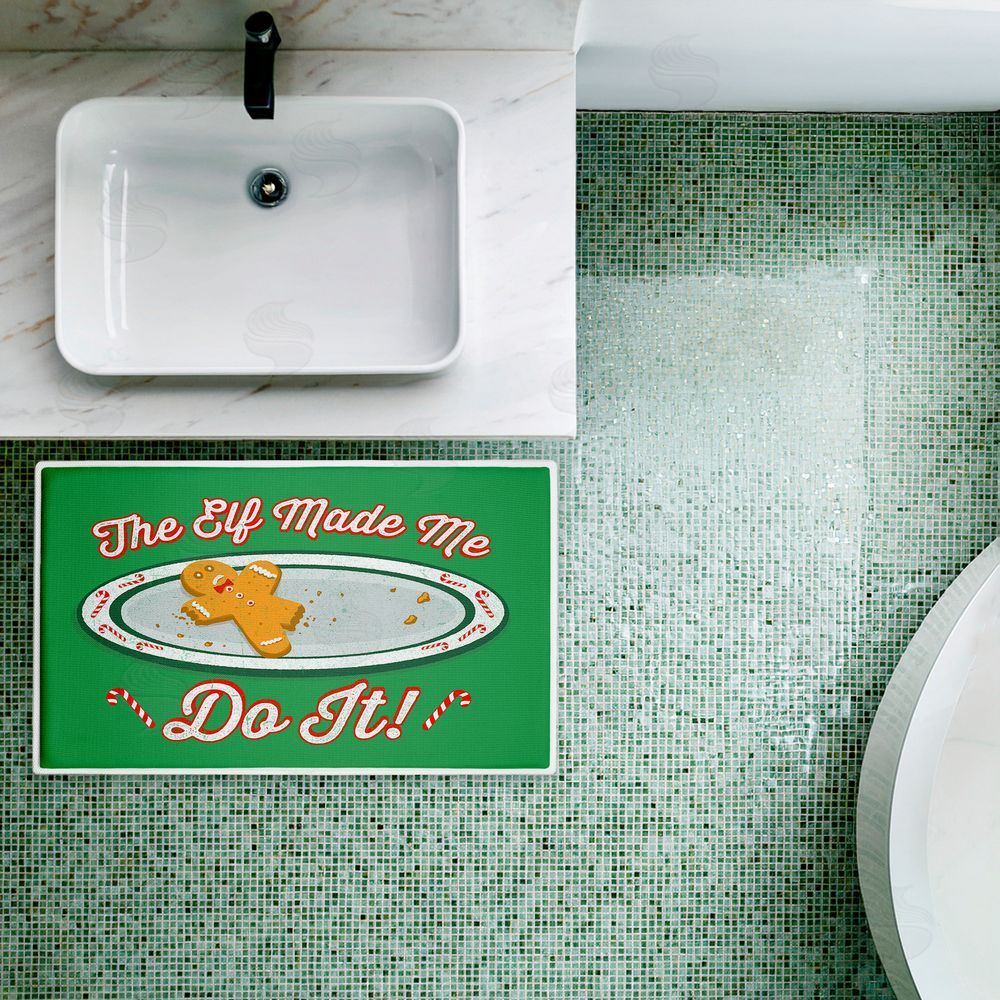 Jedco Brands Inc. | The Elf Made Me Do It Plush Bath Mat