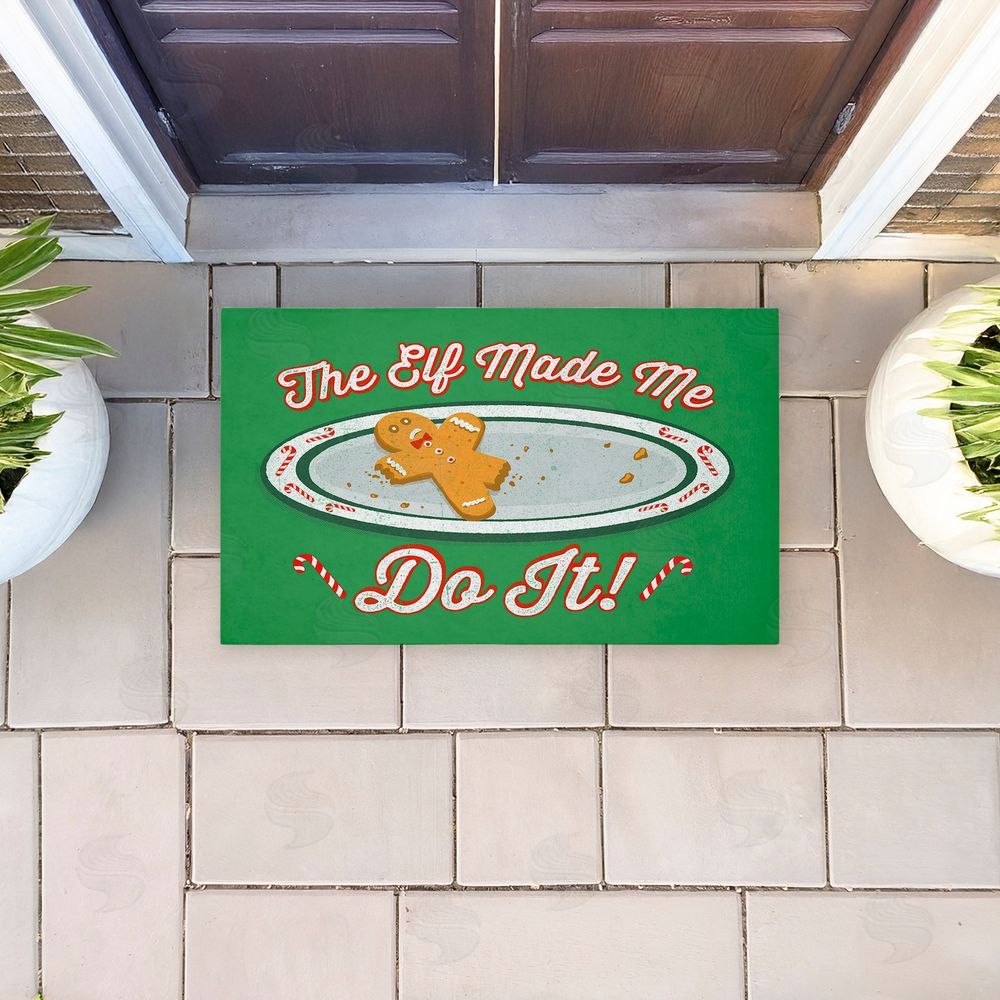 Jedco Brands Inc. | The Elf Made Me Do It Non-Woven Door Mat