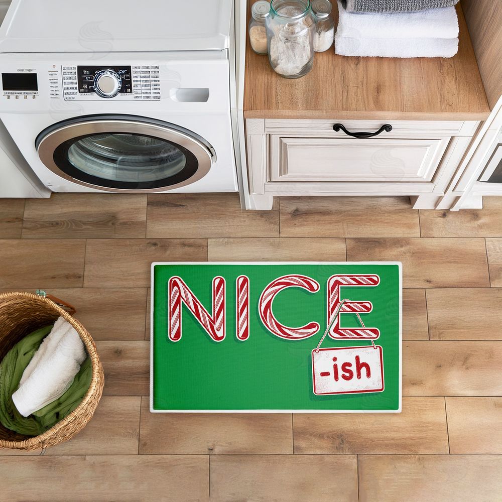 Jedco Brands Inc. | Vintage Nice-ish Humor Plush Bath Mat