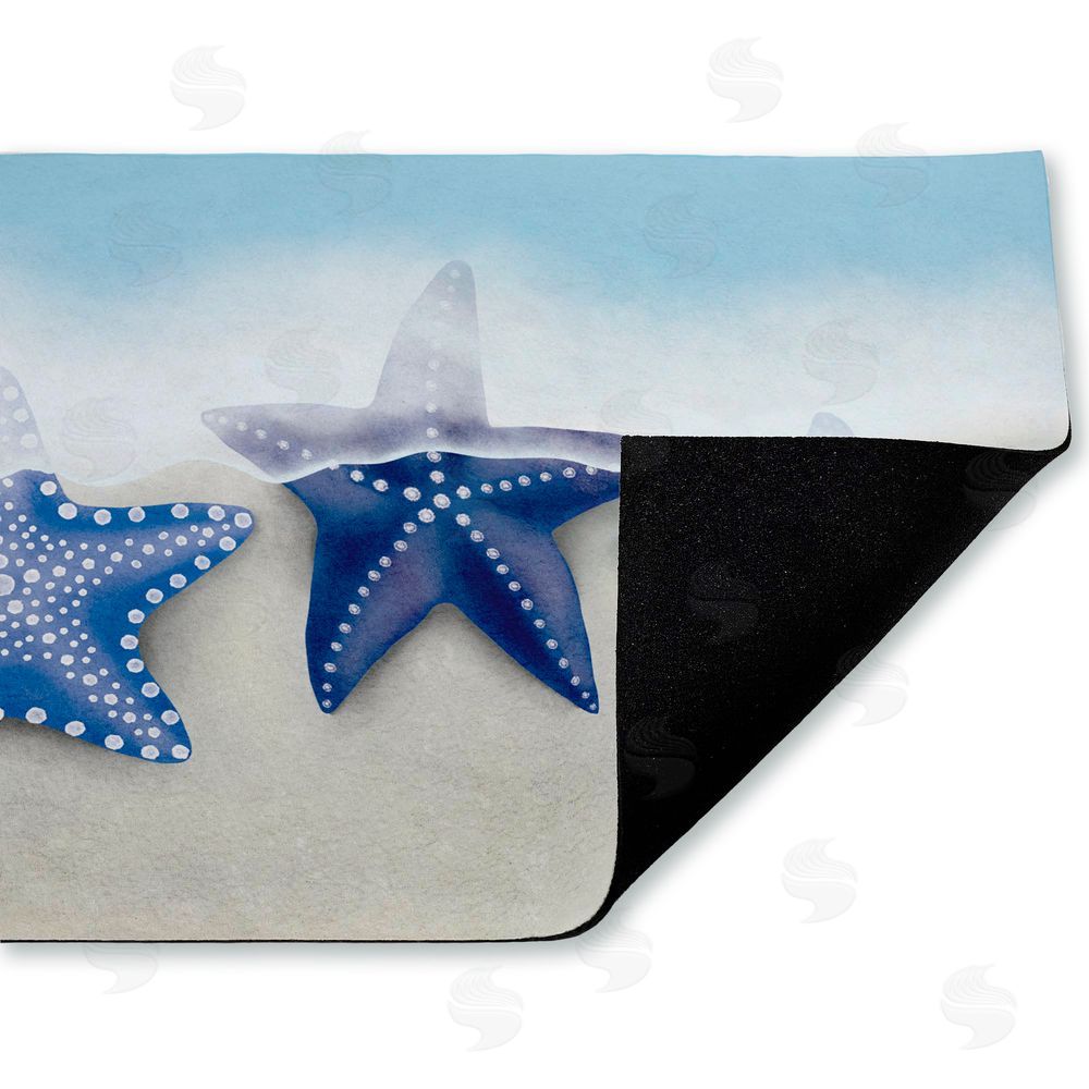 Darlene Seale | By The Shore Starfish Non-Woven Door Mat