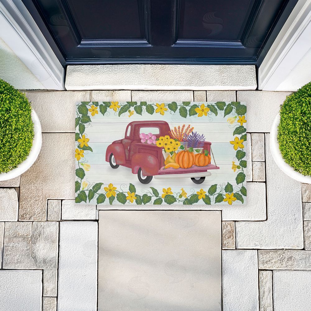 Darlene Seale | Going To Market Harvest Non-Woven Door Mat
