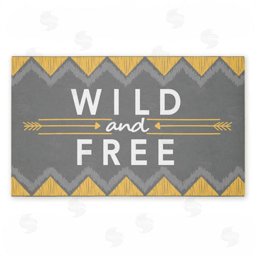 Alison Tauber | Desert Boho Wild & Free Non-Woven Door Mat