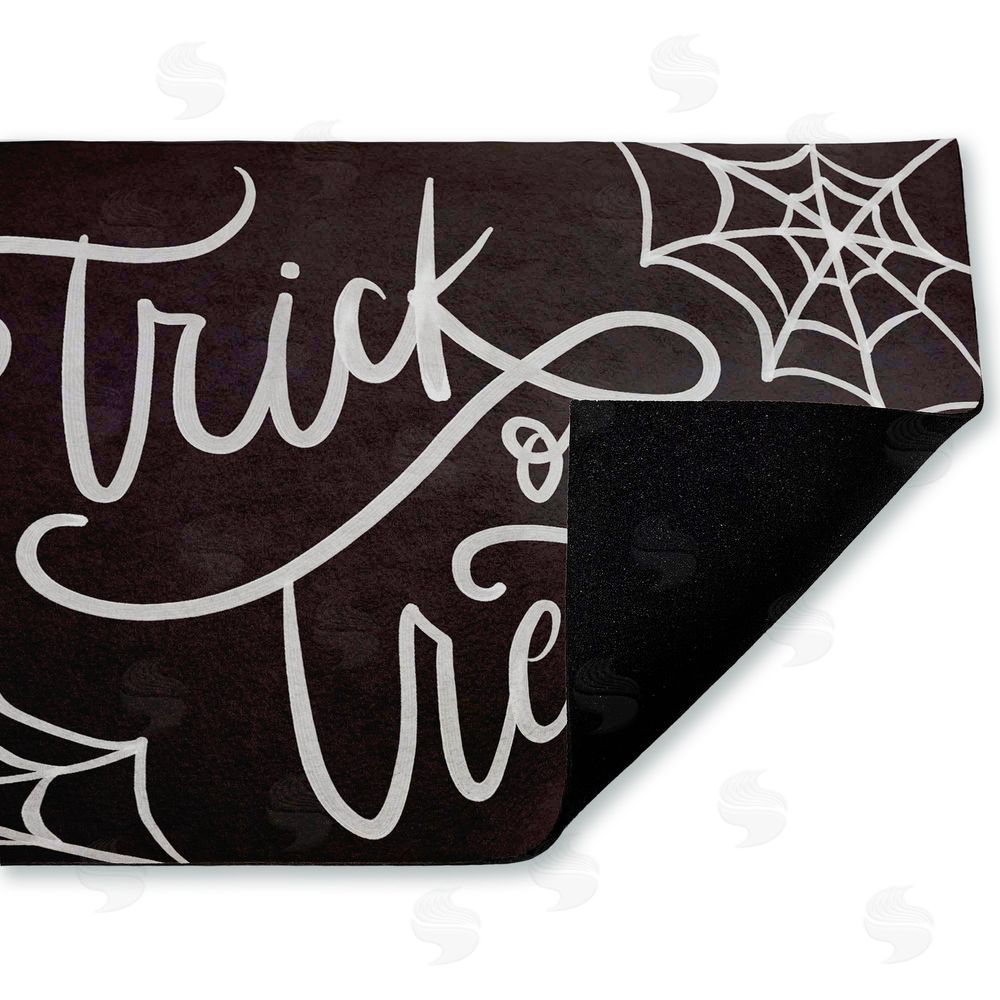 Amanda Houston | Trick Or Treat Spider Webs Non-Woven Door Mat