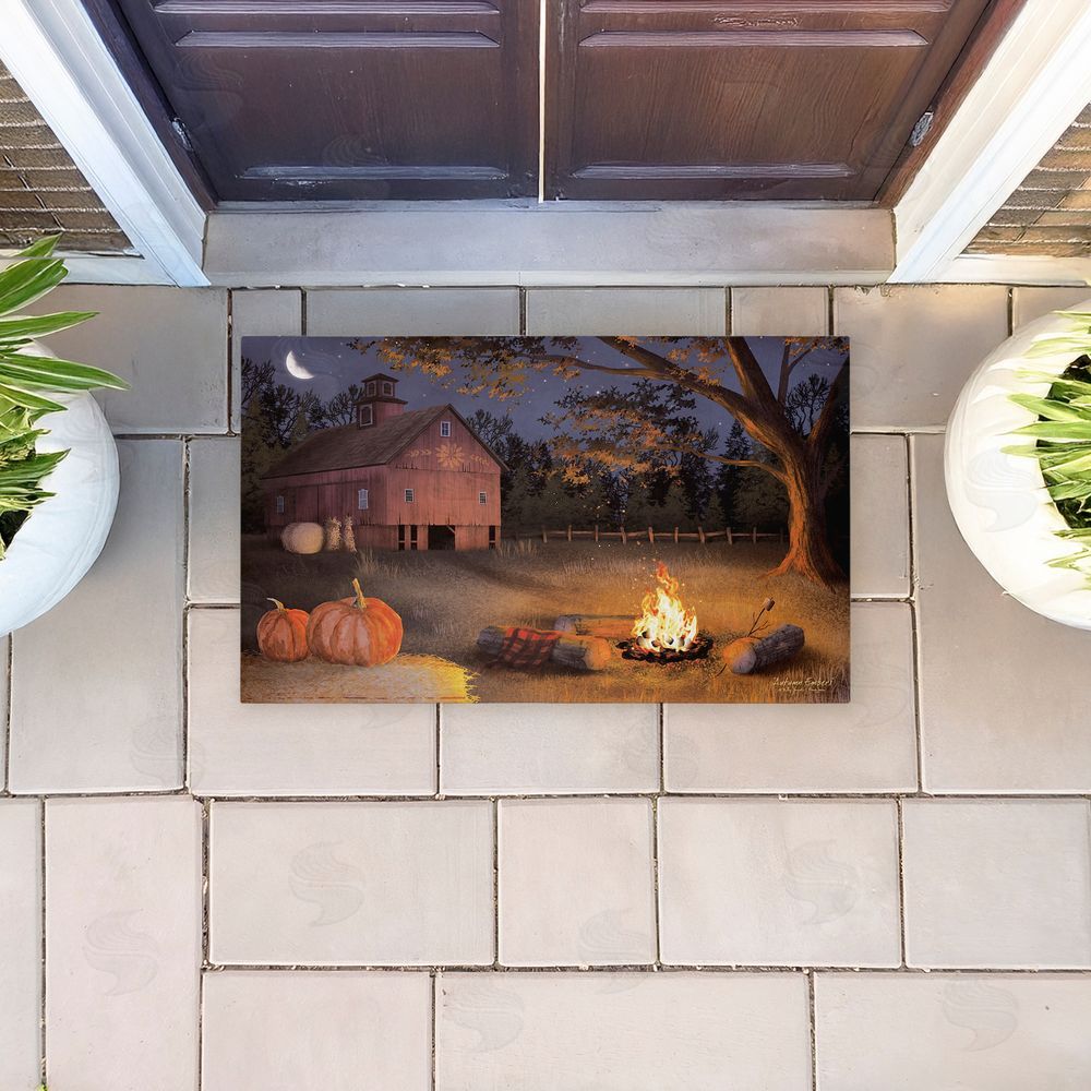Billy Jacobs | Autumn Embers Campfire Non-Woven Door Mat