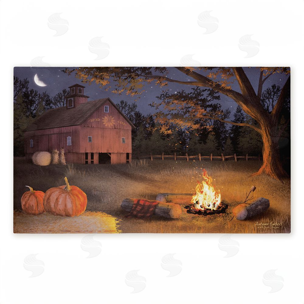 Billy Jacobs | Autumn Embers Campfire Non-Woven Door Mat